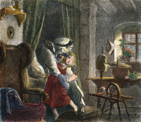 Little Red Riding Hood Fine Art Print - 19th Century Illustration