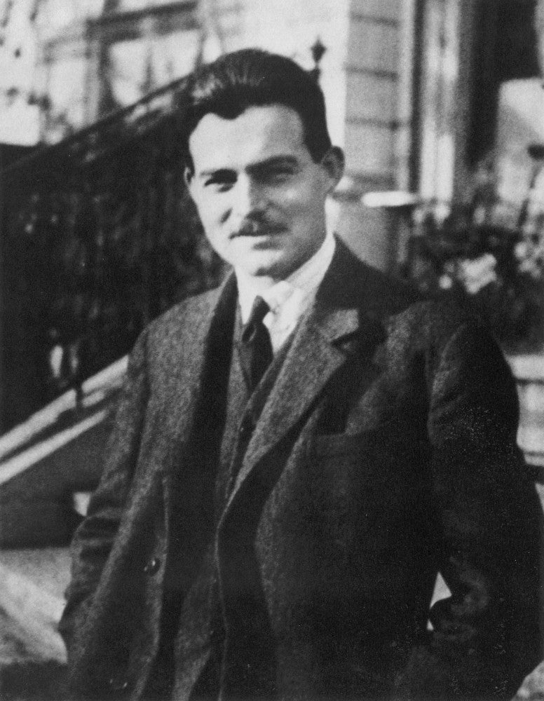 Ernest Hemingway Fine Art Print - Paris 1922 Photography