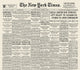 Prohibition Repeal 1933 New York Times Headline Poster Print