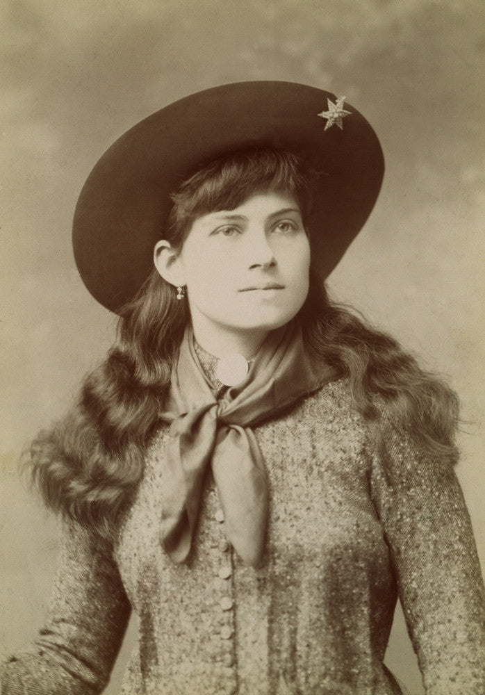 Annie Oakley: American Markswoman Photograph Print (c. 1890) by Granger Collection
