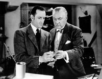 The Pearl of Death 1944 Movie Photo Print featuring Basil Rathbone and Nigel Bruce