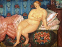 The Beautiful Fine Art Print by Boris Mihajlovic Kustodiev (1915) - Tretyakov Gallery