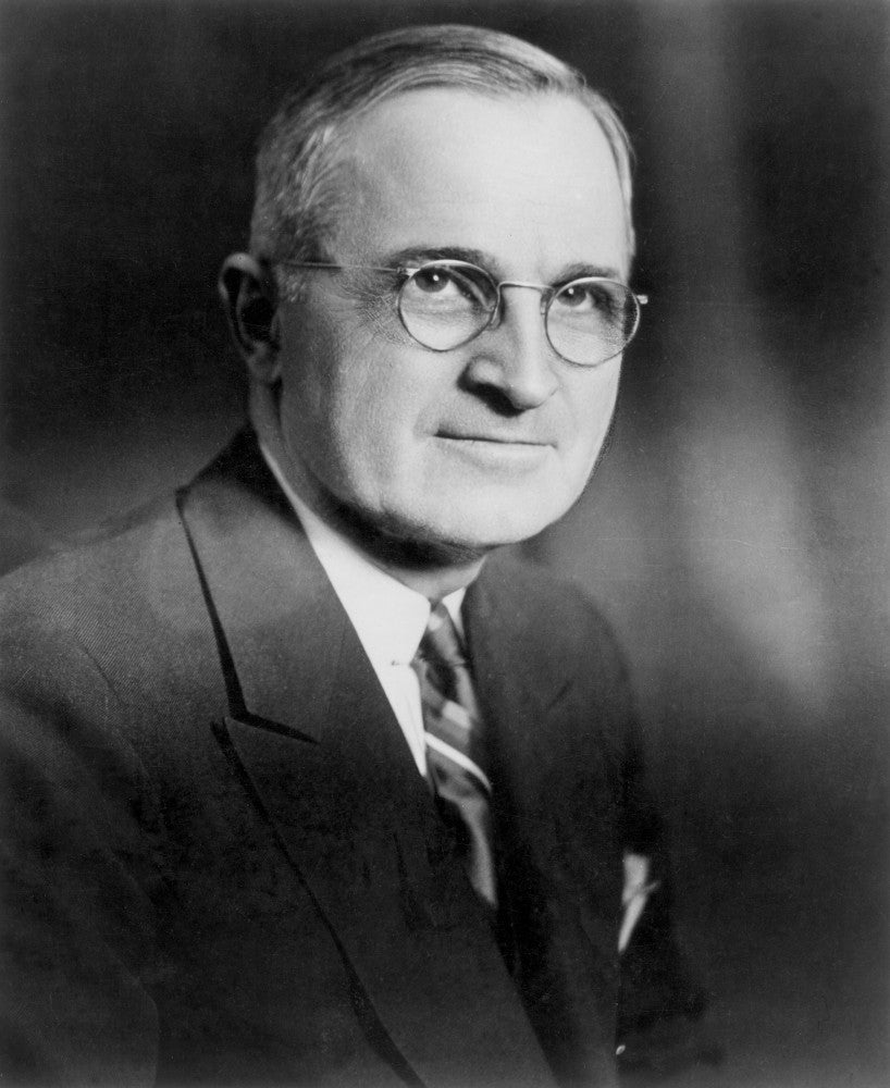 Harry S. Truman Mid 20th Century Photograph Poster Print by Granger Collection