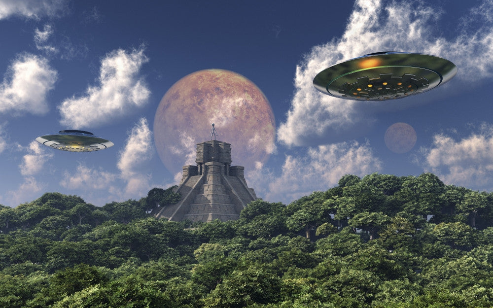 The Arrival of Planet Nibiru Fine Art Print by Mark Stevenson