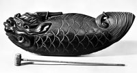 Japanese Wooden Fish Drum Fine Art Print - 1889 by Granger Collection
