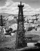 Oil Drilling Rig in an Oil Refinery Fine Art Print