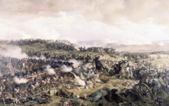 Battle of Waterloo Fine Art Print by Felix Henri E. Philippoteaux