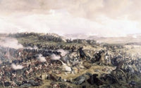 Battle of Waterloo Fine Art Print by Felix Henri E. Philippoteaux