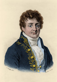 Joseph Fourier Poster Print - French Mathematician and Physicist