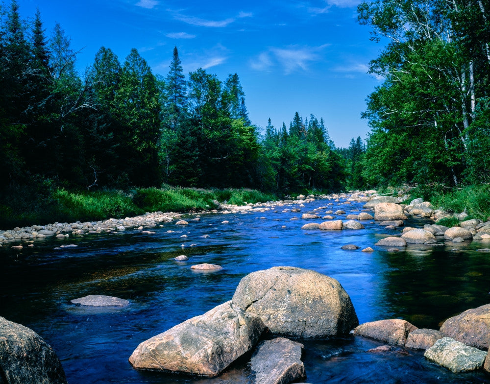 Ausable River in Adirondack Mountains Fine Art Print by Panoramic Images