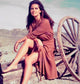 Claudia Cardinale Wagon Wheel Photo Print - Multiple Sizes Available