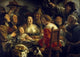 The King Drinks Fine Art Print by Jacob Jordaens - Louvre
