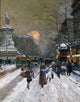 La Place de la Republique, Paris Fine Art Print by Eugene Galien