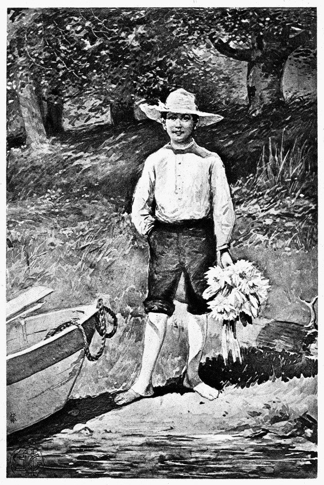 Barefoot Boy Fine Art Print - Illustration of Whittier's Poem