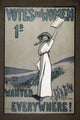 Votes for Women Newspaper Poster Print - Women's Rights, 1907