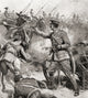 No Surrender! WWI British Artillery Officer Fine Art Print by Hilary Jane Morgan