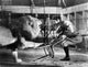 Lion Tamer Fine Art Print - Clyde Beatty 1930s Performance