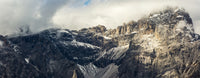 Panorama of Sesto Mountain Range Art Print by Michael Interisano