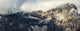 Panorama of Sesto Mountain Range Art Print by Michael Interisano
