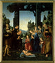 Lorenzo Di Credi The Adoration Of Christ Fine Art Print