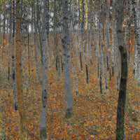 Beechwood Forest Fine Art Print by Gustav Klimt - 1903