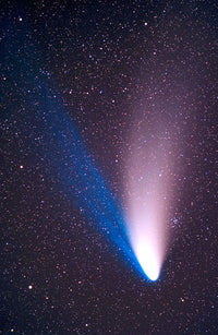 April 7, 1997 - Come Hale-Bopp Fine Art Print by Alan Dyer