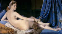 The Grand Odalisque Fine Art Print by Jean Auguste Dominique Ingres