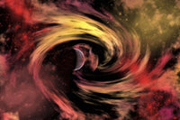 Black Hole Gravitational Field Fine Art Print by Mark Stevenson