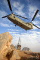 US Army CH-47 Chinook Helicopter Fine Art Print by Stocktrek Images