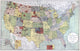 Map of Indian Reservations, 1892 - Lithograph Print by Granger Collection