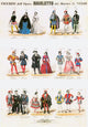 Rigoletto Costumes Fine Art Print - 1851 Premiere Design