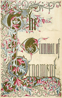 Title Page of The Grammar of Ornament Fine Art Print by Owen Jones
