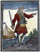 Charles Vane English Woodcut Fine Art Print (1725) by Granger Collection