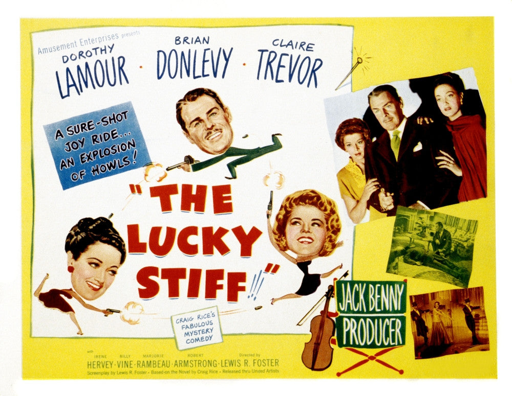 The Lucky Stiff Movie Poster Print (1949) - Brian Donlevy, Dorothy Lamour, Claire Trevor
