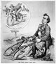 The Wind Won't Hold Out - William Jennings Bryan Cartoon Print by J.S. Pughe