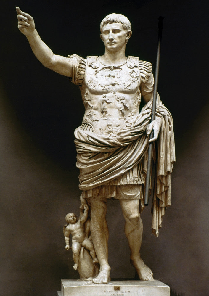 The Augustus of Prima Porta Fine Art Print - First Roman Emperor