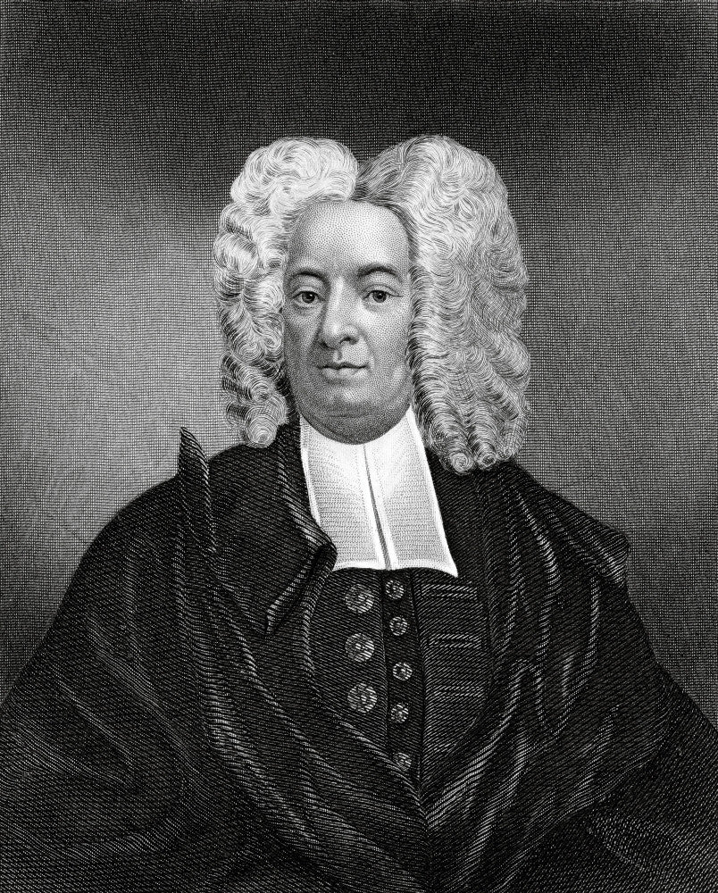Cotton Mather 1663-1728 Fine Art Print - 19th Century Engraving