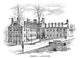 Lehigh University Chemistry Laboratory 1888 Wood Engraving Print