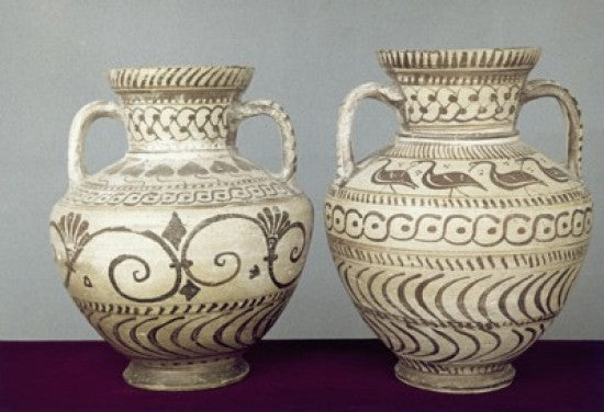 Vase Greek Art Terra Cotta Fine Art Print - Multiple Sizes Available