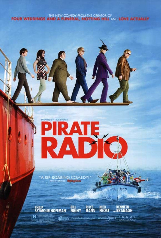 Pirate Radio Movie Poster Print (27x40) - Perfect for Home Decor