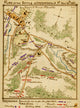 Plan of the Battle of Dranesville Fine Art Print by Robert Knox Sneden