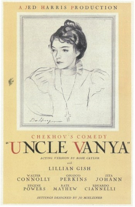 Uncle Vanya Broadway Movie Poster - 11 x 17 Print
