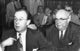 Henry Kaiser and Son Edgar Senate Committee Poster Print - 1953