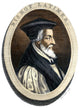 Hugh Latimer Colored Engraving - 18th Century Fine Art Print