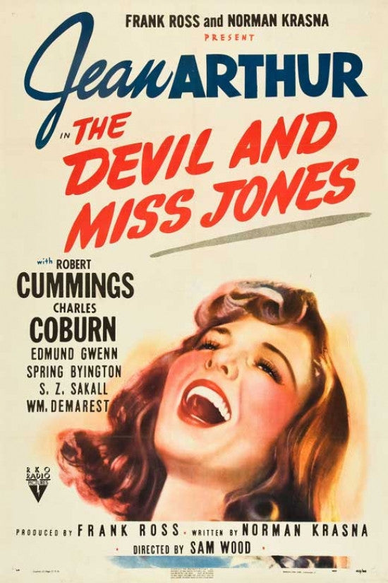 Devil and Miss Jones Movie Poster Print (27x40)