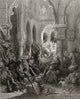 The Crusaders Massacre at Caesarea Fine Art Print - First Crusade 1096-1146