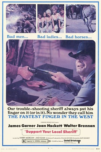 Support Your Local Sheriff Movie Poster (11x17)