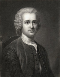Jean Jacques Rousseau Portrait Fine Art Print - Gallery of Portraits