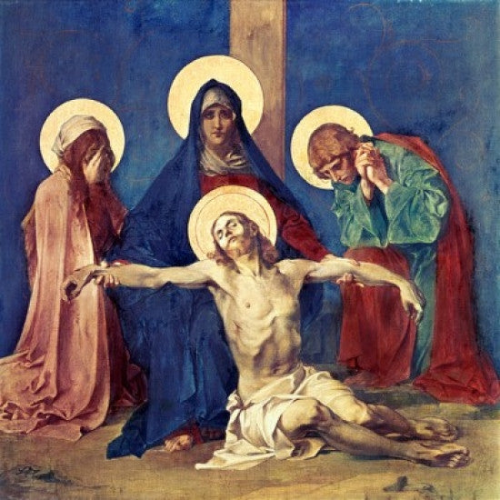 Jesus Taken Down from the Cross Fine Art Print by Martin Feuerstein