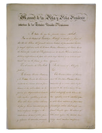 The Treaty Of Guadalupe Hidalgo Historical Poster Print